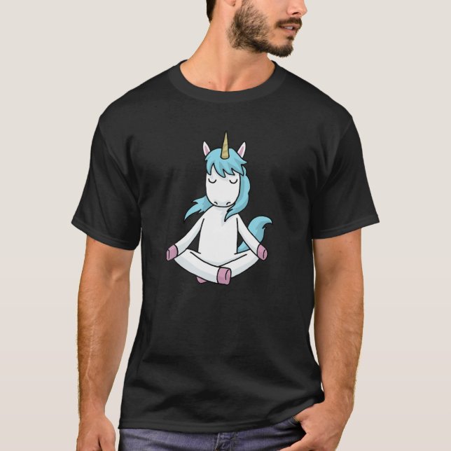 Camiseta Yoga Unicornio (Anverso)