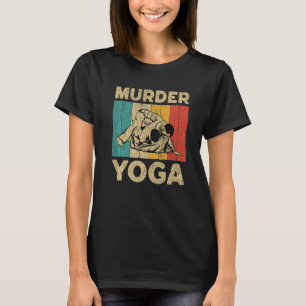 Camiseta Yoga Vintage de asesinato BJJ brasileño Jiu Jitsu