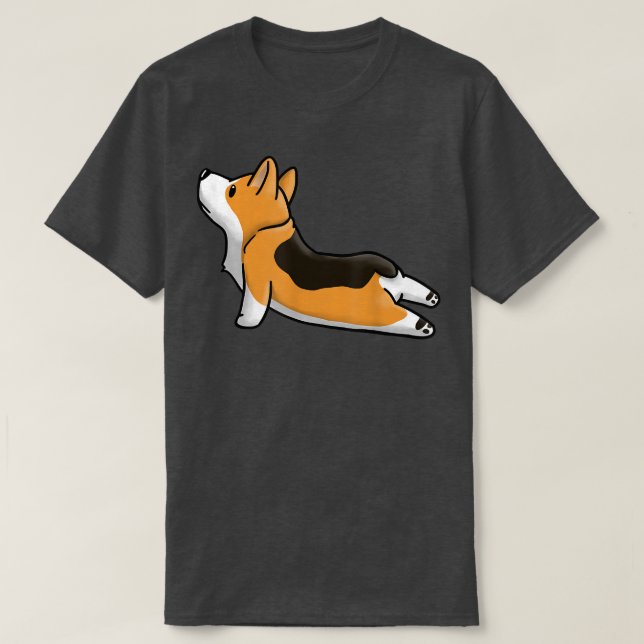 Camiseta Yoga Welsh Corgi Pembroke Perro 1871 (Diseño del anverso)