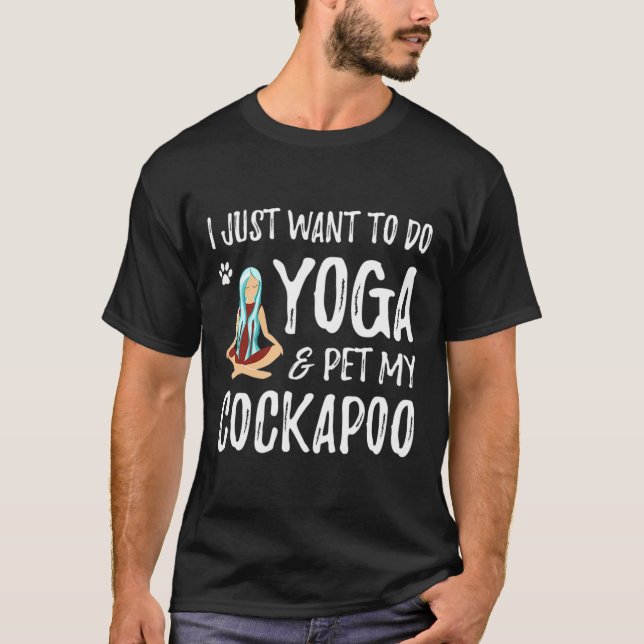 Camiseta Yoga y Apoo Dog para divertida idea de regalo para (Anverso)