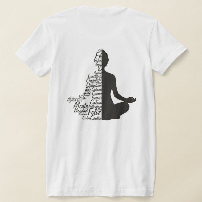 CAMISETA YOGA Y GYM T SHIRT WEMON (Distribución Reverso )