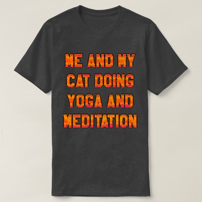 CAMISETA YOGA Y MEDITACIÓN (Diseño del anverso)