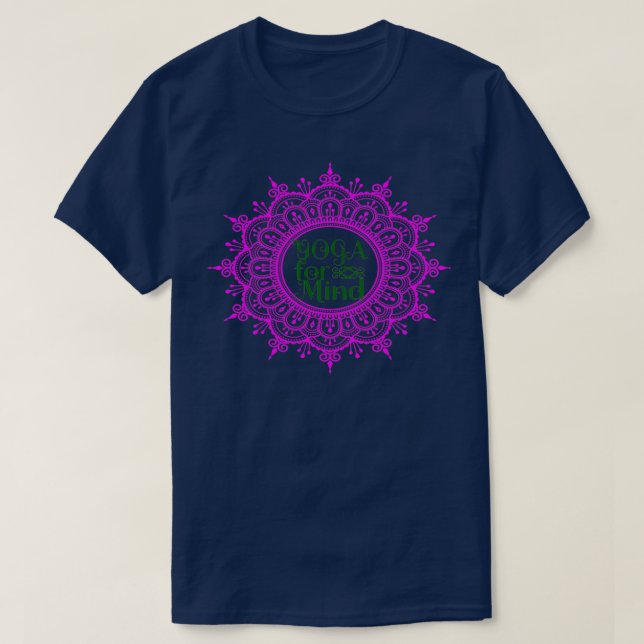 Camiseta Yoga Y Práctica De Mediación 9 (Diseño del anverso)