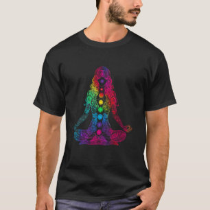 Camiseta Yoga Yogi Meditación Workout Mandala Popart