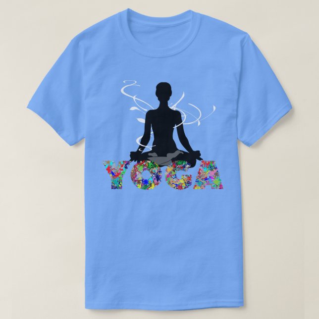 Camiseta Yoga Yogi Yogini Budismo Meditación Buda 2 (Diseño del anverso)