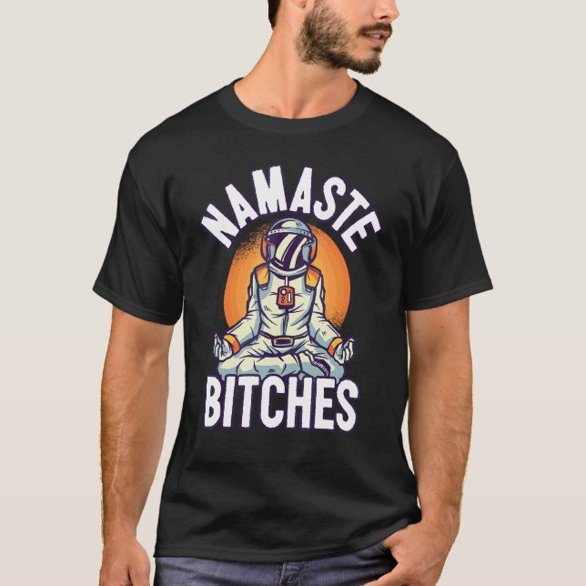 Camiseta Yoga  Yogui Dice Namaste (Anverso)