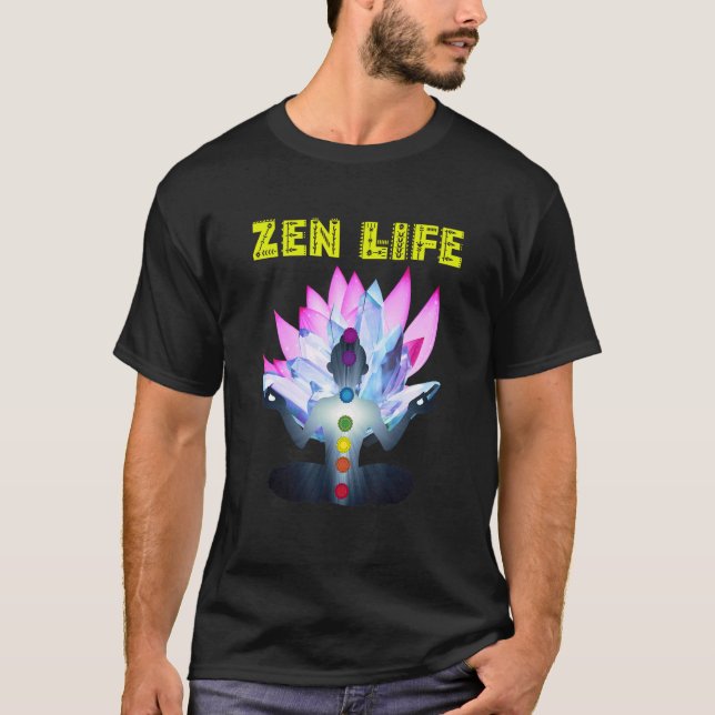 Camiseta Yoga Zen   Zen Yoga Style Zone   Yoga Ideas Namast (Anverso)