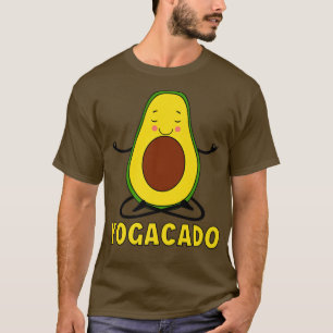 Camiseta Yogacado Yoga Gimnasio y entrenamiento de yoga agu