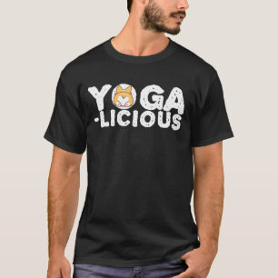 Camiseta Yogalicious Divertido Cuido Yoga Meditación Stream