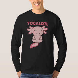 Camiseta Yogalotl Axolotl hace a los amantes del yoga dulce