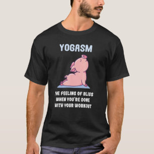 Camiseta Yogasm Sensación De Felicidad Entrenamiento Budism