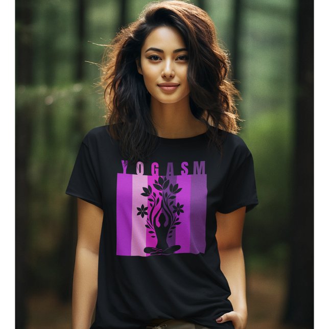 Camiseta Yogasm Vibrant Yoga Life Tshirt (Subido por el creador)