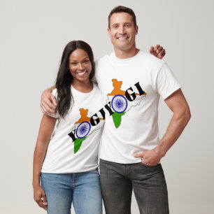 Camiseta Yogi Adityanath, CM Uttar Pradesh Transforma India