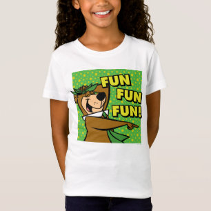 Camiseta Yogi Bear Diversión Diversión Diversión