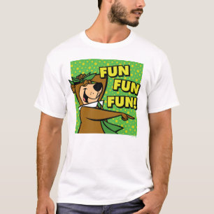 Camiseta Yogi Bear Fun Fun Fun