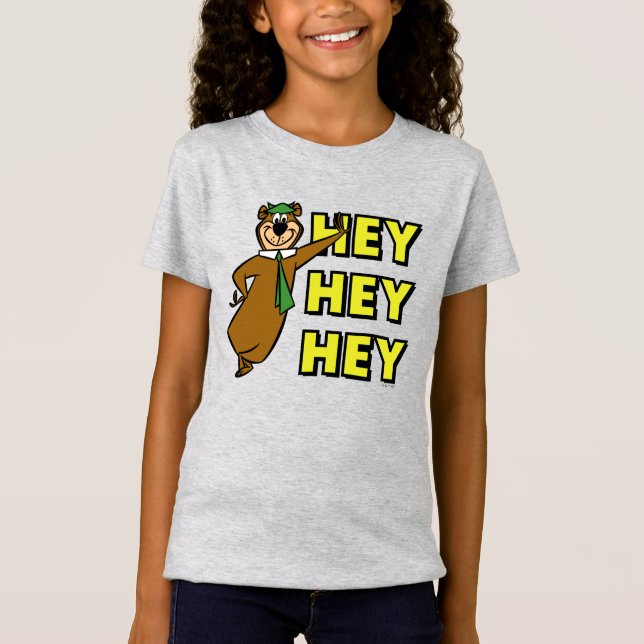Camiseta Yogi Bear Hey Hey (Anverso)