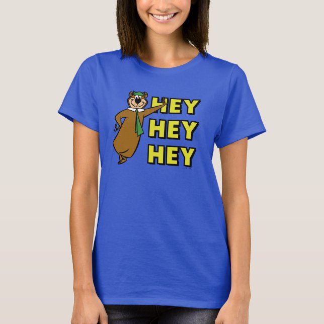 Camiseta Yogi Bear Hey Hey (Anverso)