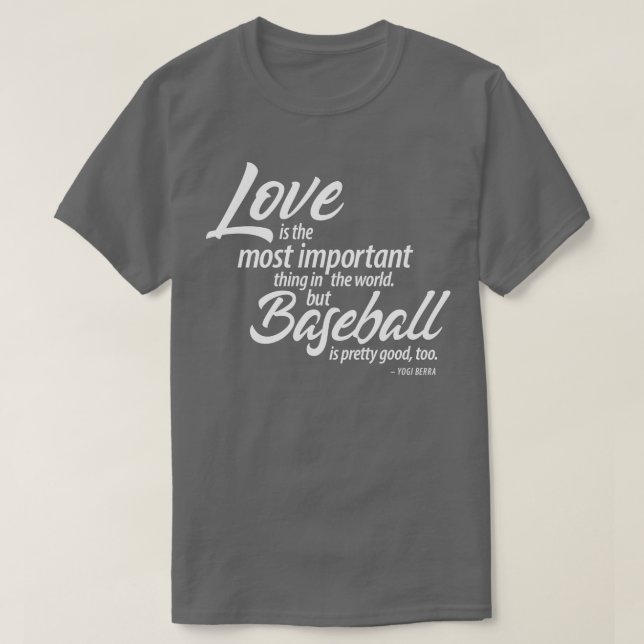 Camiseta Yogi Berra (Diseño del anverso)