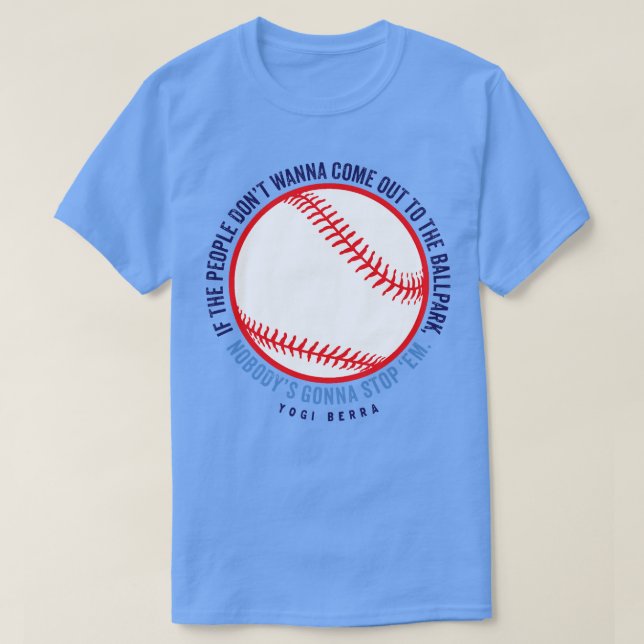 Camiseta Yogi Berra 3 (Diseño del anverso)