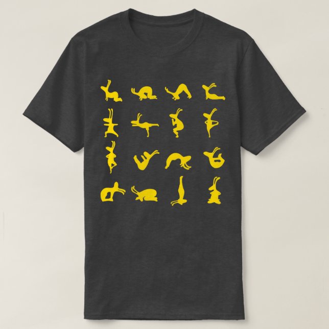Camiseta Yogi Bunnies Amarillo (Diseño del anverso)