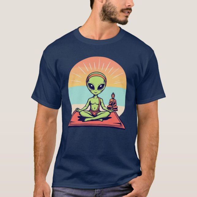 Camiseta Yogi cósmico (Anverso)