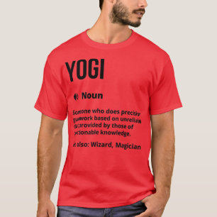 Camiseta Yogi Divertido Definición Namaste Divertido