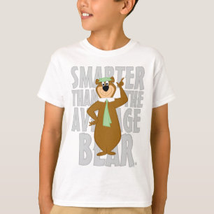 Camiseta Yogi "Más Inteligente Que El Oso Medio"