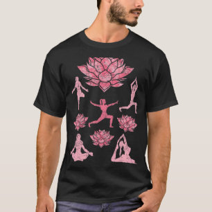 Camiseta Yogi Meditación espiritual Lotus Flores De Flor Yo