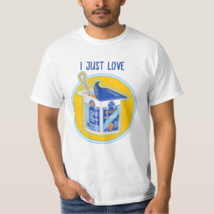 Camiseta Yogurt de albaricoque en un acelerador