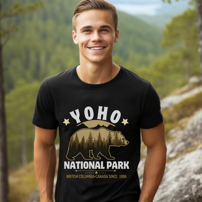 Camiseta Yoho National Park Bear Design – British Columbia  (Subido por el creador)