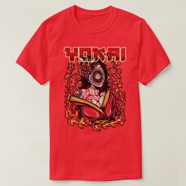 Camiseta Yokai (Diseño del anverso)