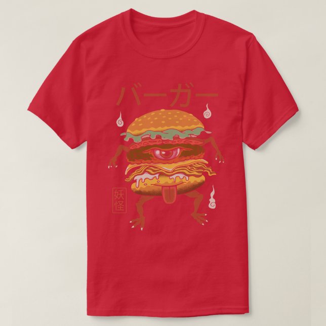 Camiseta Yokai Burger (Diseño del anverso)