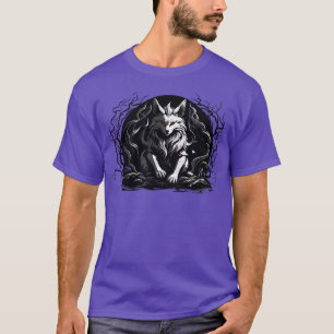 Camiseta Yokai figurine de Japan Dark Kitsune