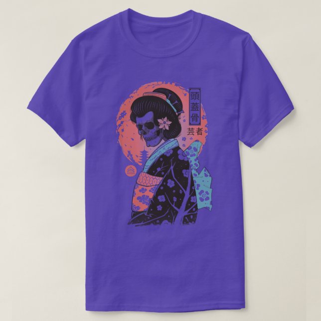 Camiseta Yokai Geisha (Diseño del anverso)