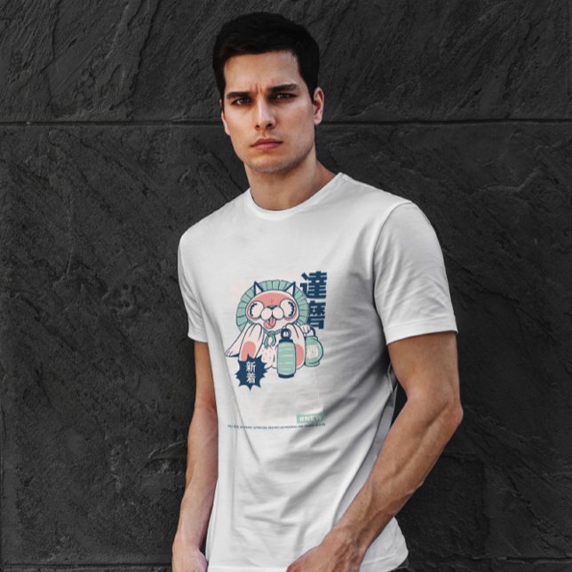 Camiseta Yokai japonés Tanuki (Subido por el creador)