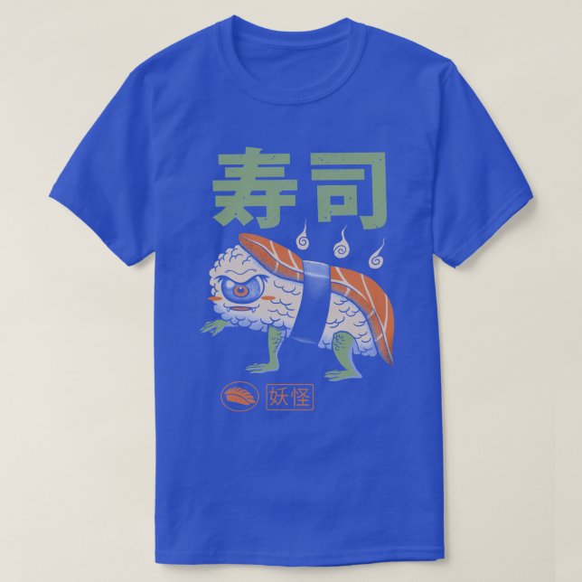 Camiseta Yokai Sushi (Diseño del anverso)