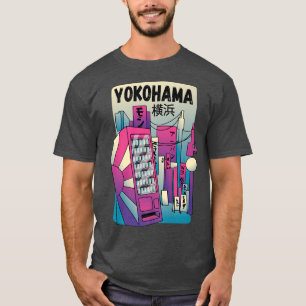 Camiseta Yokohama Japón, ciudad urbana japonesa Yokohama
