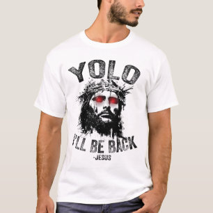 Camiseta Yolo Estaré Por Resurrección De Jesús Cristianos F
