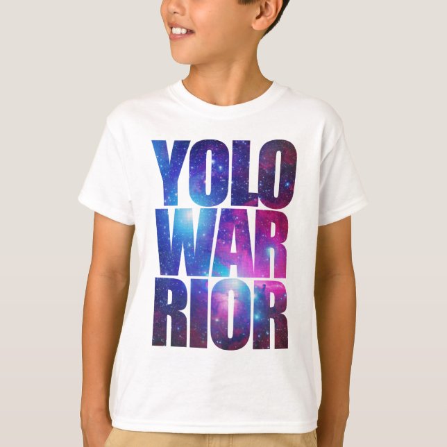 Camiseta YOLOWARRIOR - Cosmos (Anverso)
