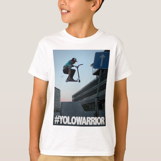 Camiseta YOLOWARRIOR - TBog (Anverso)
