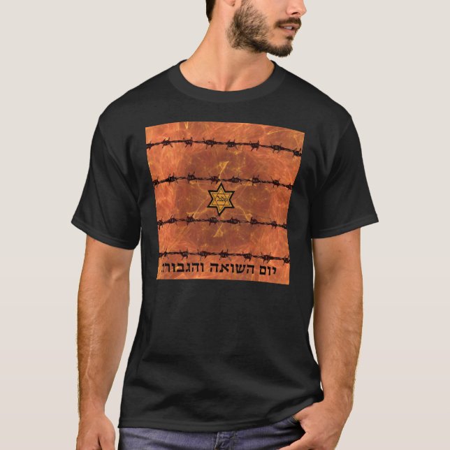 Camiseta Yom HaShoah (Anverso)