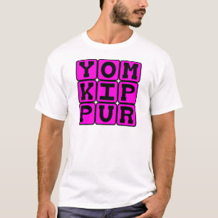 Camiseta Yom Kippur, Día del Perdón