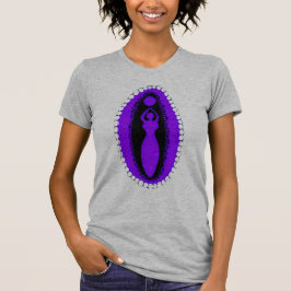 Camiseta Yoni, diosa índigo