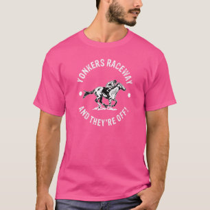 Camiseta Yonkers Raceway Pista de Carreras de Caballos Hípi