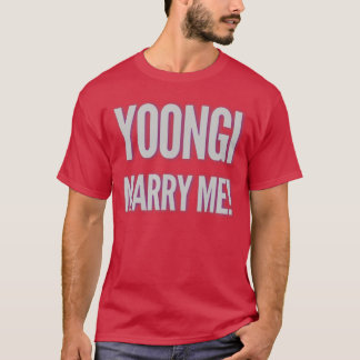 Camiseta Yoongi Marry Me gift