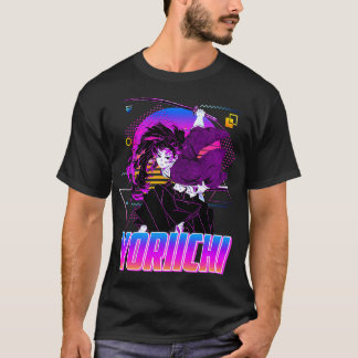 Camiseta Yoriichi Tsugi kuni Retro Art