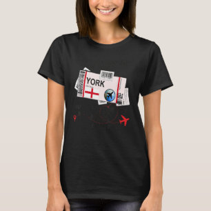Camiseta York Chica York Boarding Pass York