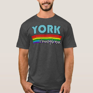 Camiseta York Pennsylvania Pride York regalo LGBT LGBTQ Sup