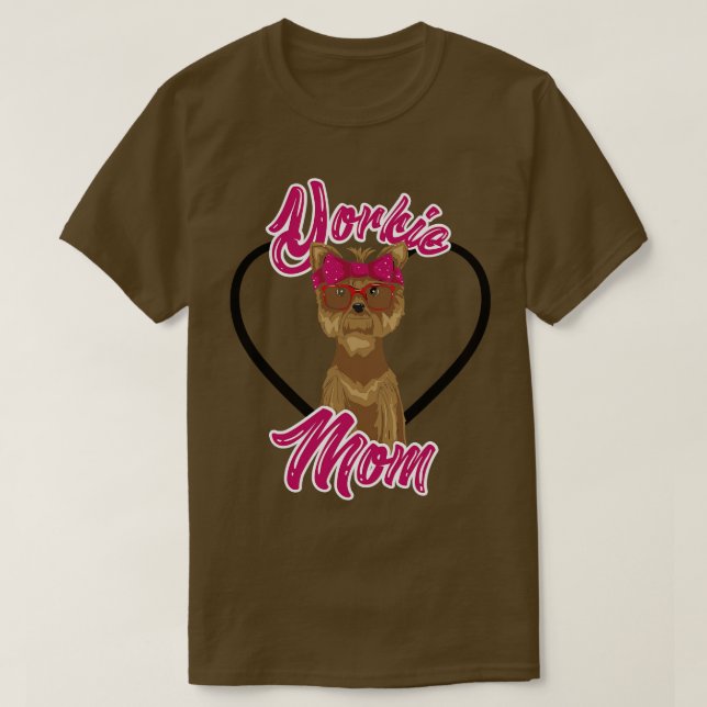 Camiseta Yorki Mom (Diseño del anverso)