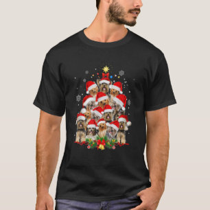 Camiseta Yorkie Árbol de Navidad Graciosos Regalos De Navid